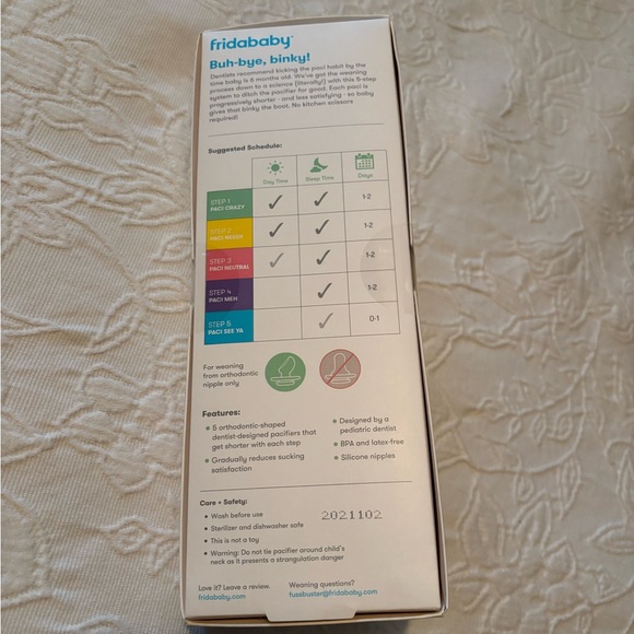 Frida baby pacifier weaning system new - Picture 3 of 3